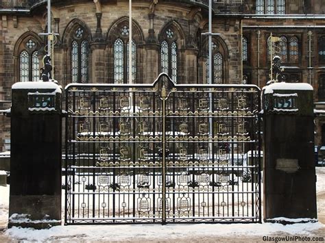 Memorial Snow Gates | Photos from Glasgow University