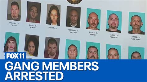 Nearly A Dozen Documented Gang Members Arrested In Targeted Fbi Raids In El Monte Youtube