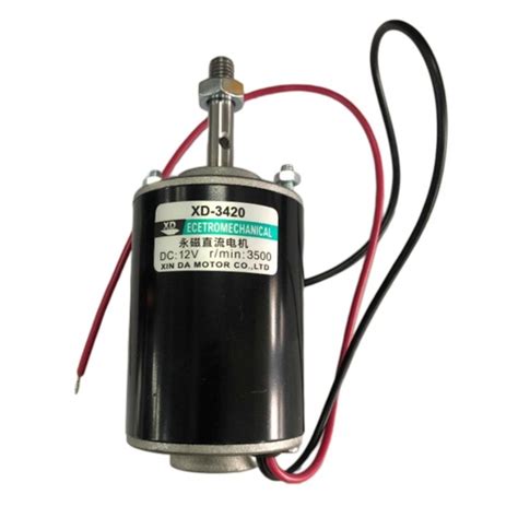 12V 30W 3500 U Min Umkehrbarer Permanentmagnet Gleichstrommotor Mit