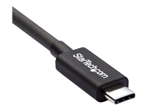 StarTech Câble Thunderbolt 3 40 Gb s USB C de 50 cm Compatible