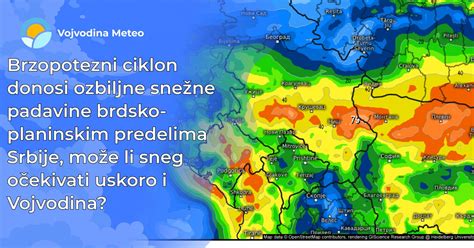 Ciklon Donosi Ozbiljne Snežne Padavine Brdsko Planinskim Predelima