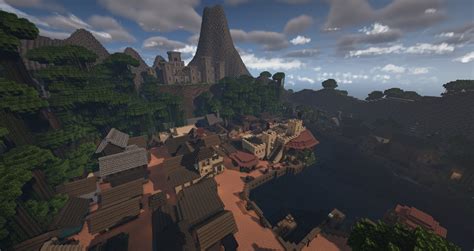 Hidden Pirate Town Minecraft Map