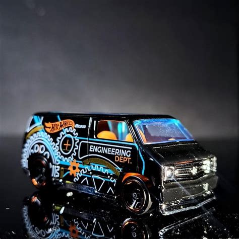 Hot Wheels Design Lab Pack Custom Dodge Van Hobbies Toys Toys Games On Carousell