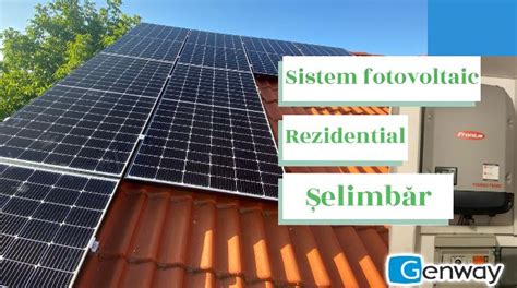 Sisteme Fotovoltaice Rezidentiale Genway Rom Nia