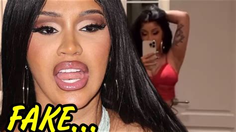 Cardi B Is Called A Fake And Cringe After She Opens Up About Wanting More Plastic Surgery