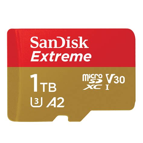 Sandisk Micro Sdxc Extreme Tb Mb S R Mb S W