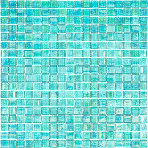 12x12 Sea Green Glossy Glass Mosaic Tile Sea Green Glass Tile Sea