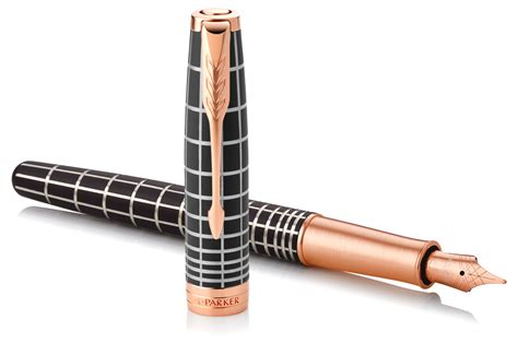 Перьевая ручка Parker Sonnet Core Masculine F531, Chiselled Brown PGT ...