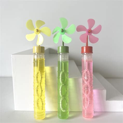 Jual Mainan Anak Gelembung Busa Tiup Bubbles Stick Mini Colorful