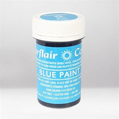 Sugarflair Blue Edible Paint 20mg Sugar Craft Malta