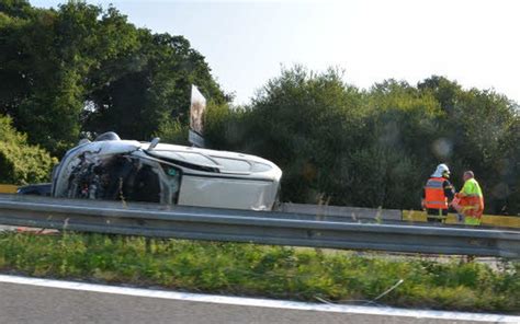 Un accident cause 7 km de bouchons sur la RN 165 Le Télégramme