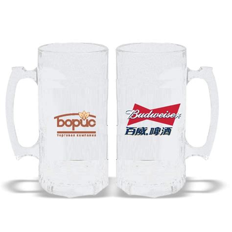 DBS03PH 16 oz. Photo Frosted Beer Stein, Personalised Beer Steins