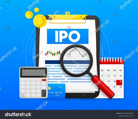 Ipo Concept Ipo Initial Public Offering Stock Vector Royalty Free