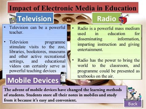 The Role And Influence Of Mass Media