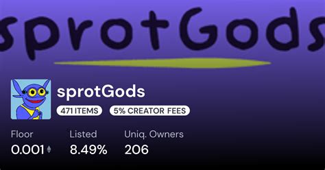 0006 Ξ Sprotgods Collection Opensea Pro