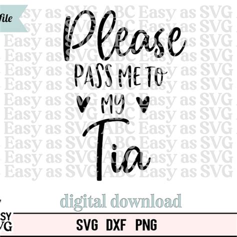 Funny Tia Shirt Svg Etsy