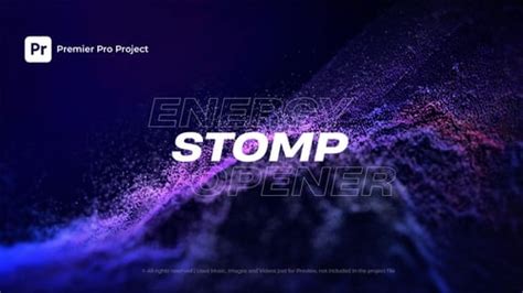 Energy Stomp Intro For Premier Pro Mogrt Ho Vip