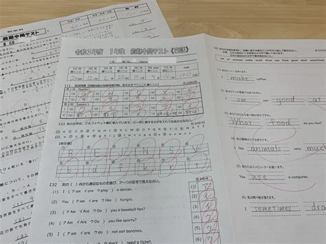 中学定期テスト結果報告 スタッフブログ 新型個別指導ノートス