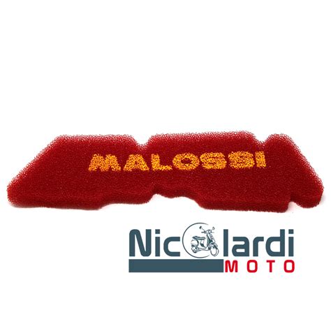 Spugna Filtro Red Sponge Malossi Filtro Originale NRG 2 S Nicolardi