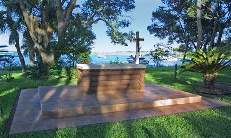 The Shrine Of Our Lady Of La Leche At Mission Nombre De Dios Visit St