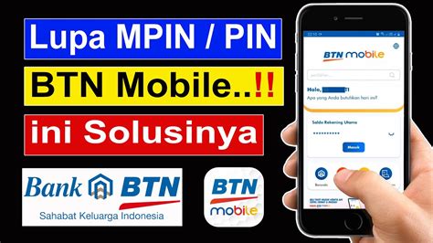 Cara Mengatasi Lupa Mpin Btn Mobile YouTube