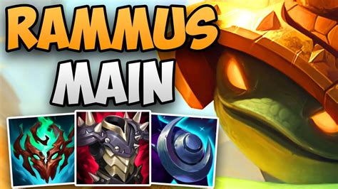 CHALLENGER RAMMUS MAIN AMAZING JUNGLE GAMEPLAY CHALLENGER RAMMUS