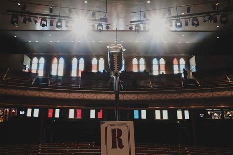 Contact Ryman Auditorium - Opry Events
