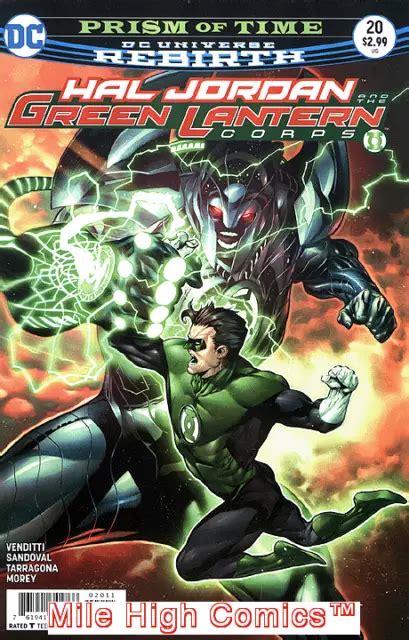 HAL JORDAN THE GREEN LANTERN CORPS DC REBIRTH 2016 Series 20 Very