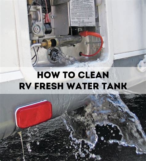 How To Clean Rv Fresh Water Tank Rv Life Hack