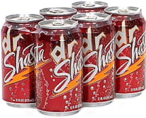 Shasta Dr Shasta Soda - 6 ea, Nutrition Information | Innit