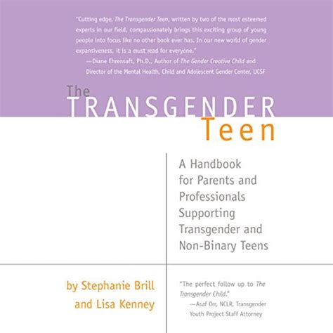 The Transgender Teen A Handbook For Parents And Professionals