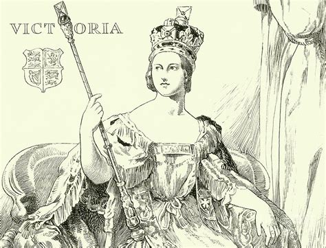 Queen Victoria Drawing By English School Pixels