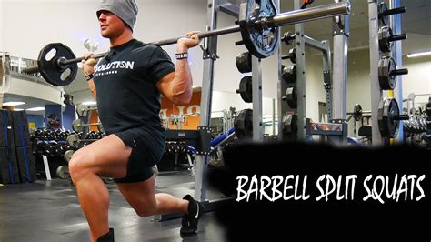 How To Do Barbell Split Squats (Form Benefits) Steel Supplements ...