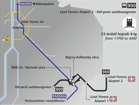 Budapest Airport Map