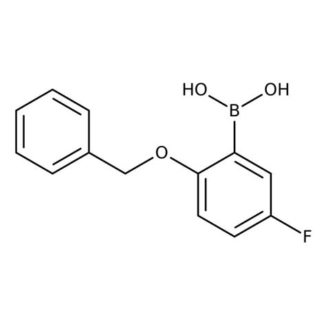 2 Benzyloxy 5 Fluorobenzeneboronic Acid 98 Thermo Scientific