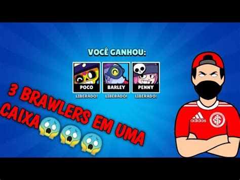 Ganhei Brawlers Em Uma Caixa Abertura De Caixas Brawl Stars