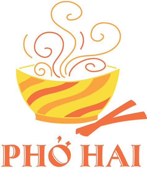 Pho Logo With 4 Versions Kimz Nguyen