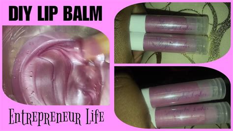 How To Make Lip Balm Tinted Entrepreneur Life Ep 8 Youtube