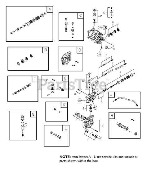 Troy Bilt 020200 0 Troy Bilt 2700 Psi Pressure Washer Pump Parts Lookup With Diagrams Partstree