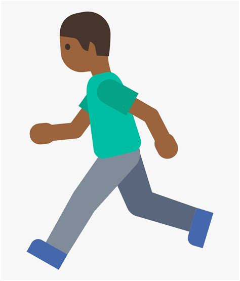 Man Emoji Running Png Transparent Png Kindpng