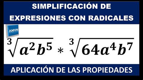 SimplificaciÓn De Expresiones Con Radicales Ejemplo 2 Ejemplos