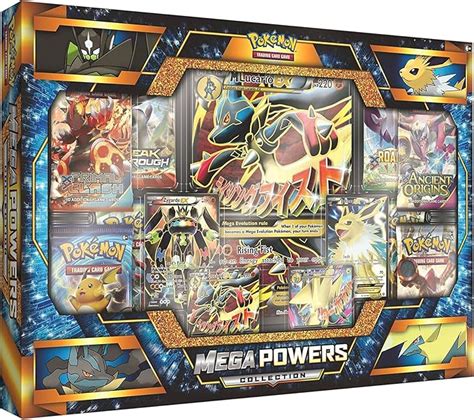 Amazon Pokemon TCG Mega Powers Collection Card Game Toys Games