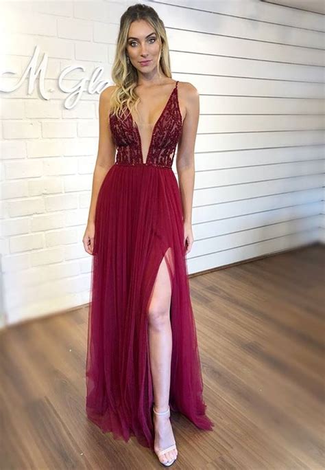 Vestidos Marsala Para Madrinhas De Casamentos Em Todos Os Hor Rios Prom