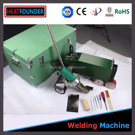 Heatfounder Pvc Membrane Welding Machine High Quality Geomembrane Hot Wedge Welder Pp Sheet