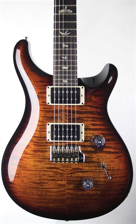 Prs Custom 24 Black Gold Burst