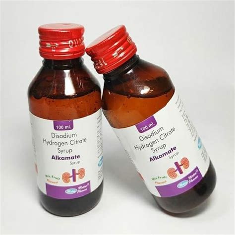 Matins Disodium Hydrogen Citrate Syrup 100ml At Rs 220 Bottle In