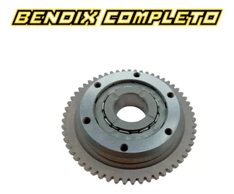 Bendix Completo De 58 Dientes Para Moto Honda Cargo 150 Envío gratis