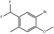 Benzene 1 Bromo 5 Difluoromethyl 2 Methoxy 4 Methyl 2092466 55 0