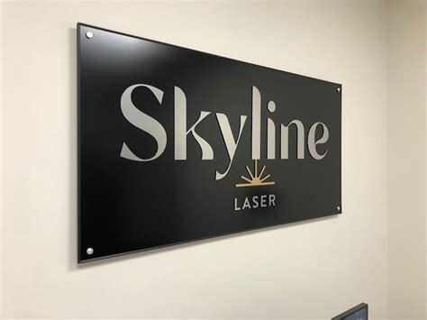 Acm Metal Sign Skyline Laser Co