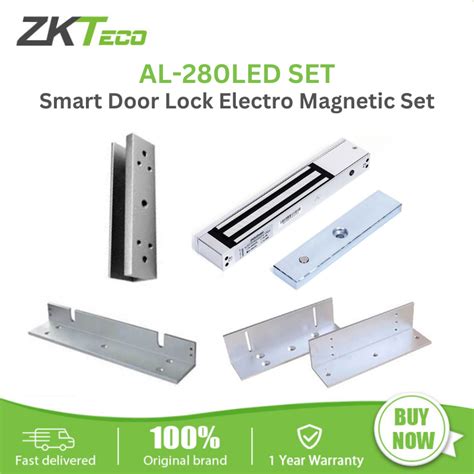 Zkteco Al Led Set With Bracket Smart Door Lock Electro Magnetic Set